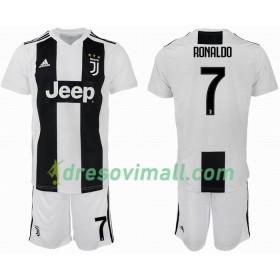 Juventus Ronaldo 7 Dječji Domaći Nogometni Dresovi 2018-2019